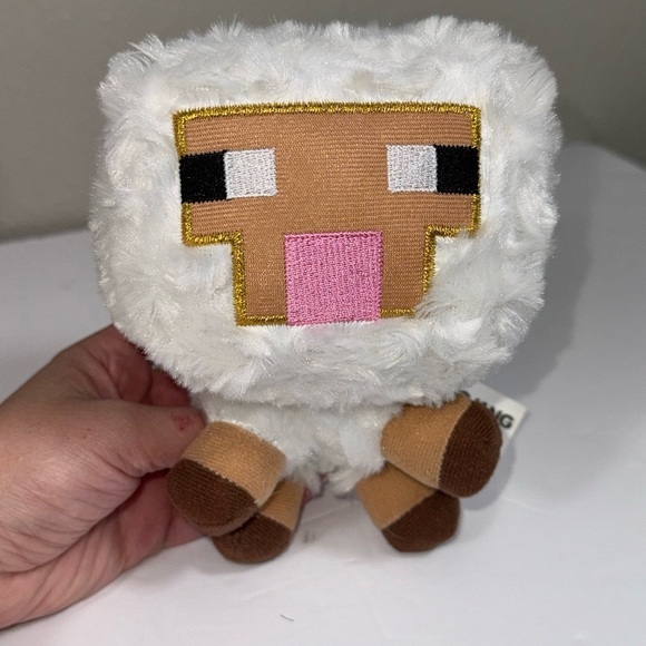 Minecraft Plush Lot of 3- Pig, Ocelot &  Sheep 2014 Mojang - Picture 2 of 5
